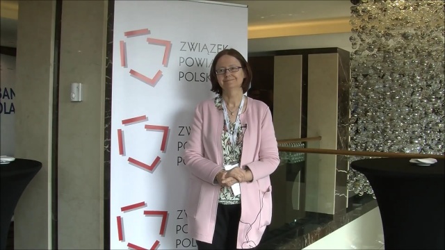 Prof. Irena Lipowicz podczas XXIII Zgromadzenia Ogólnego Związku Powiatów Polskich