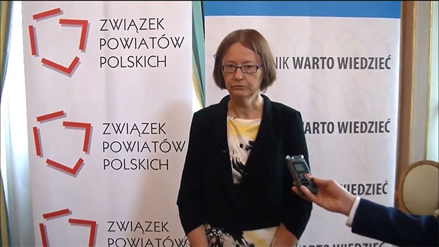 Prof. UKSW dr hab. Irena Lipowicz podczas Zgromadzenia Jubileuszowego ZPP