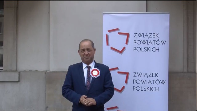 Marek Pławiak, Członek Zarządu ZPP, Starosta Nowosądecki podczas Zgromadzenia Jubileuszowego ZPP