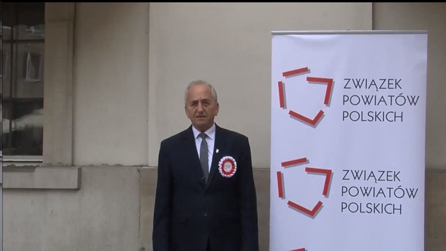 Franciszek Koszowski podczas Zgromadzenia Jubileuszowego ZPP