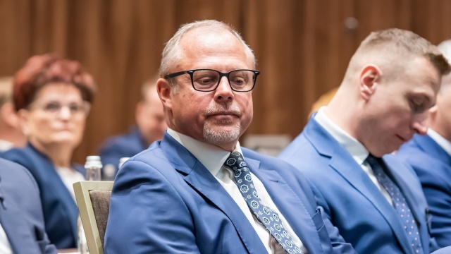Poseł na Sejm Jacek Protas podczas XXIV Zgromadzenia Ogólnego ZPP