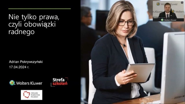 Nie tylko prawa, czyli obowiązki radnego - bezpłatny webinar